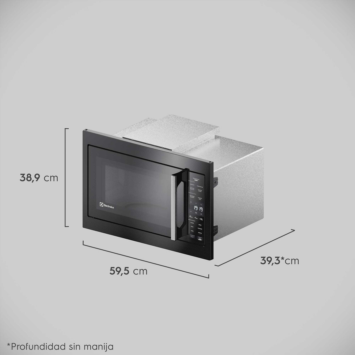 Microondas ME3BP Electrolux