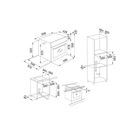 Horno Convección FMA 86 H XS Franke
