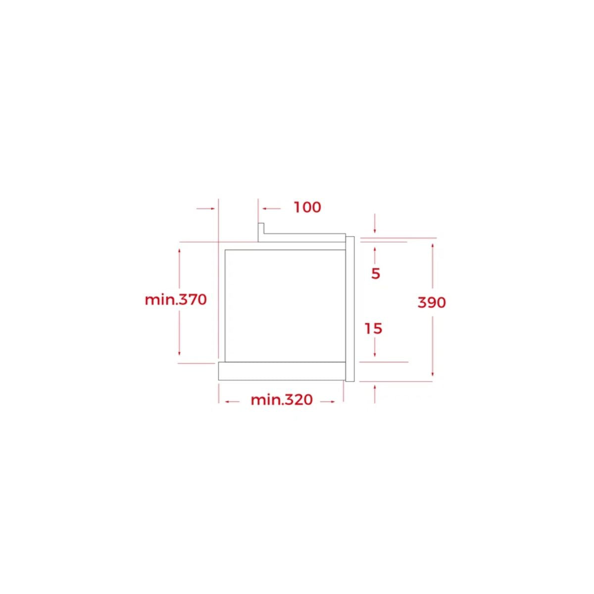 Microondas Integrable con Grill ML 8220 BIS L FBK 22 L Teka