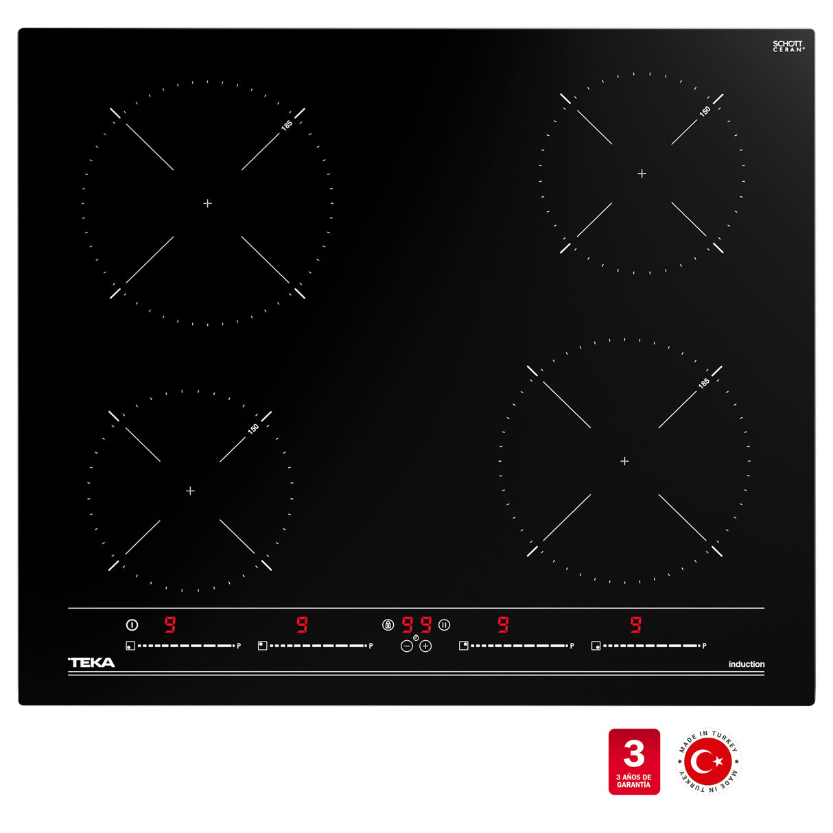 Encimera de inducción Multislider IBC 64010 MSS TEKA