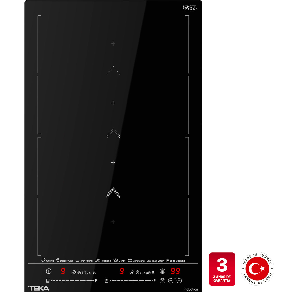 Encimera de inducción IZS 34700 MST BK TEKA