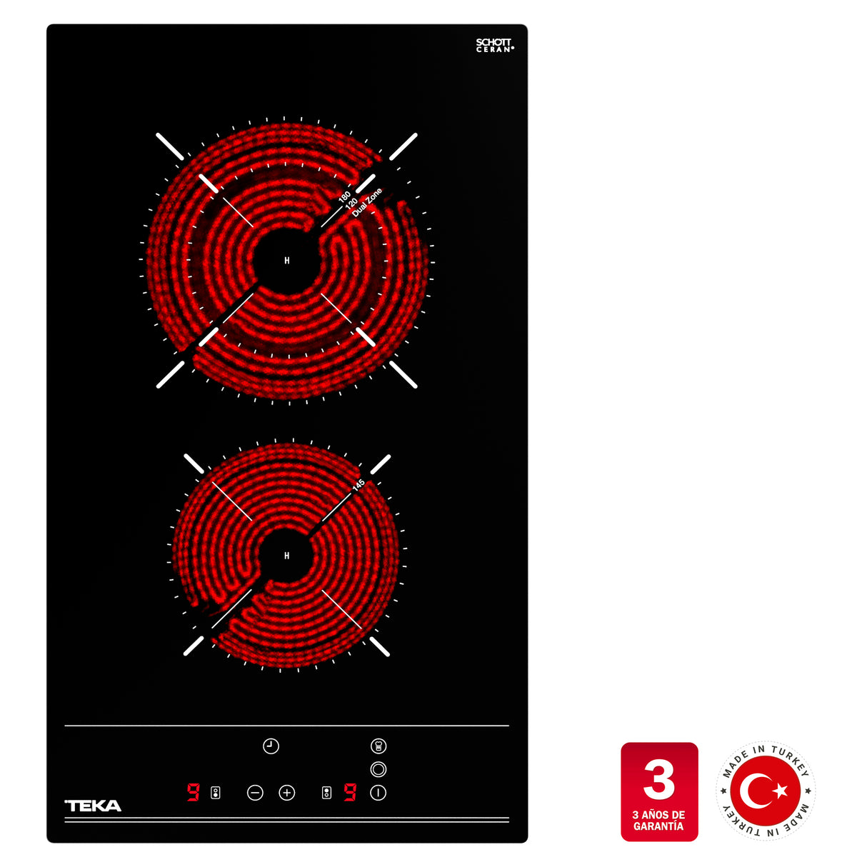 Encimera Vitrocerámica Teka modular TZC 32320 TTC
