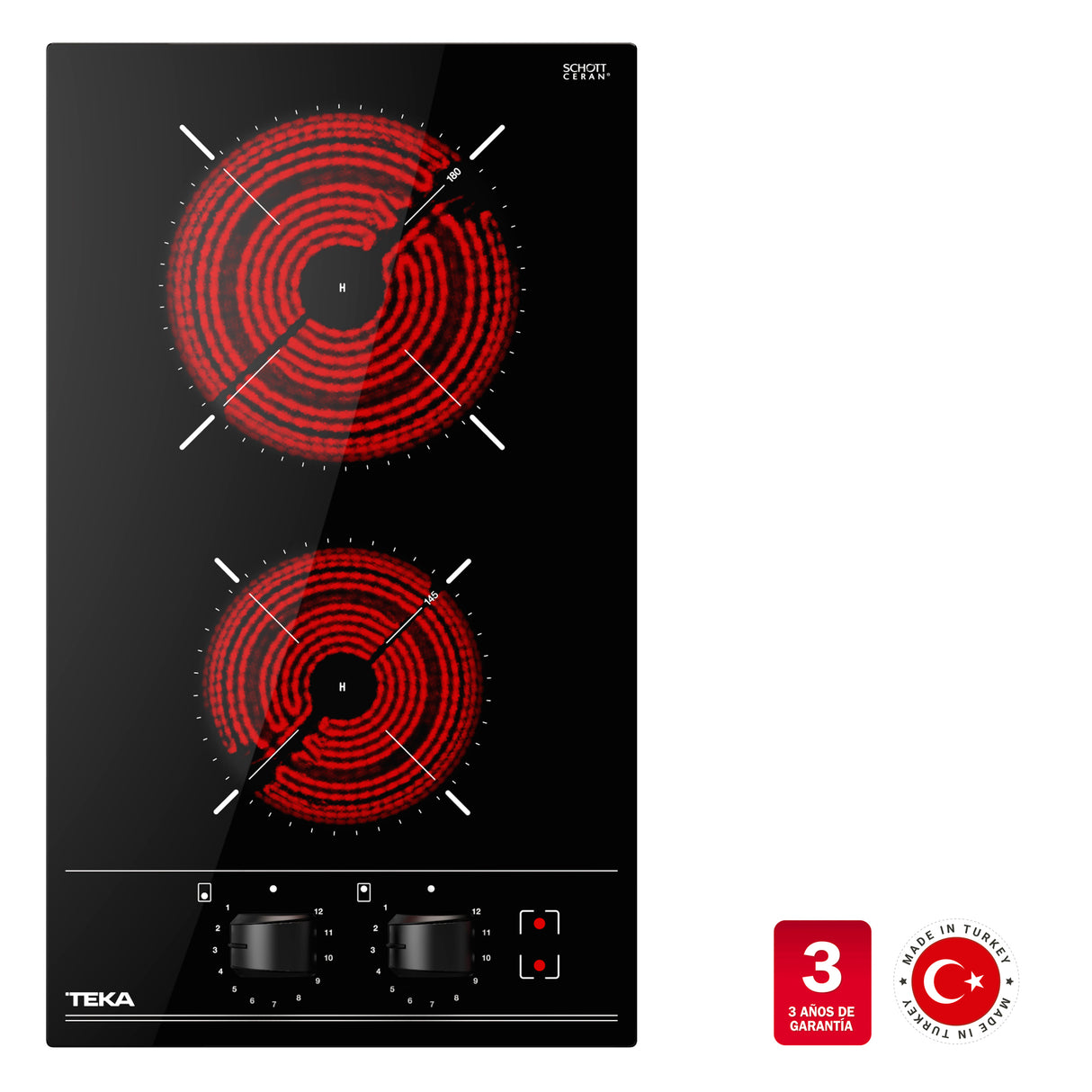 Encimera modular vitrocerámica TBC 32000 XFL TEKA