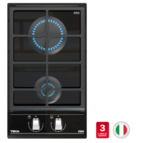 Encimera Teka GZC 32300 cristal gas de 30 cm