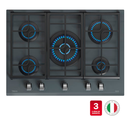 Encimera Urban Colors Cristal TEKA Gas GZC 75330 XBB - Grey