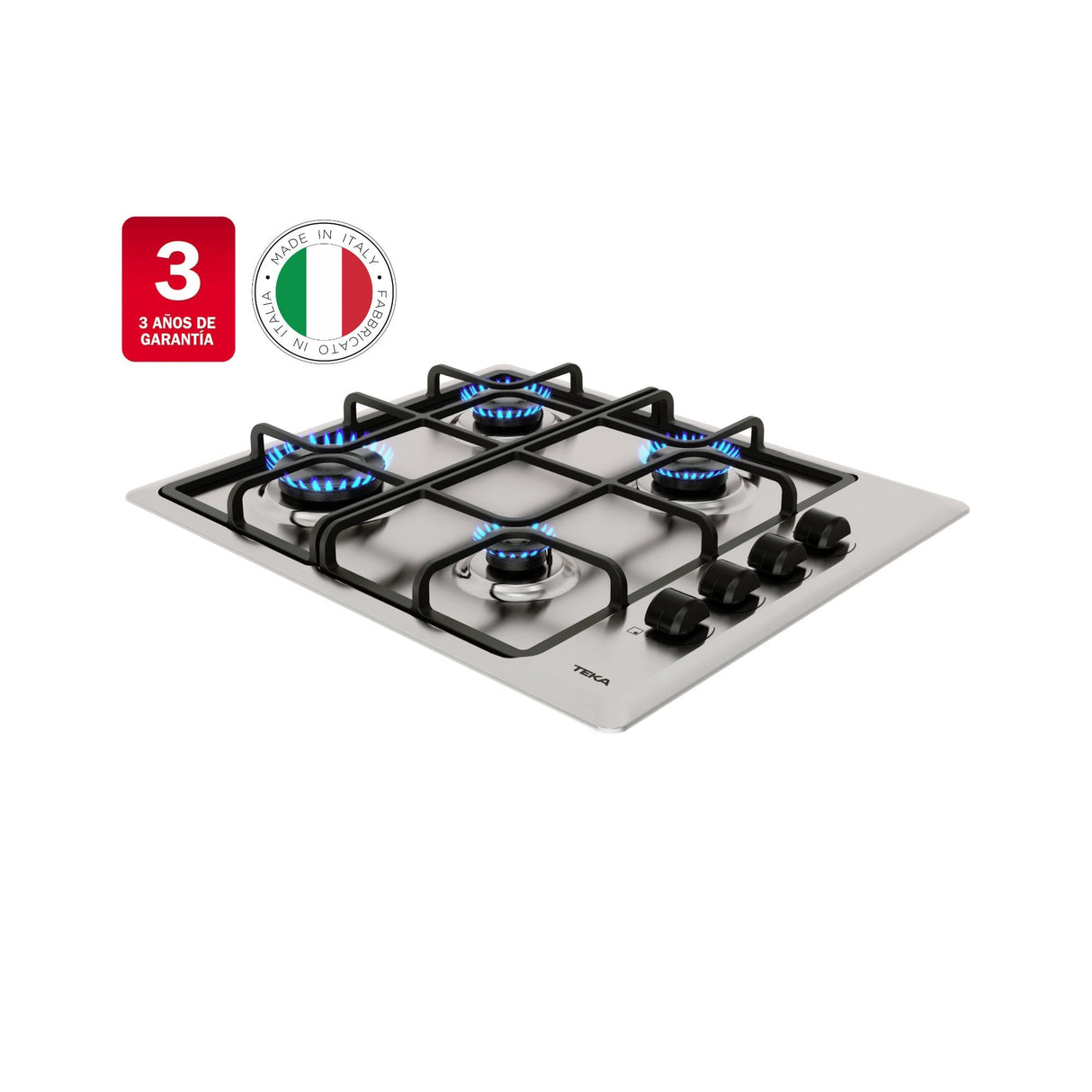 Encimera a gas HLX 640 KBA Teka