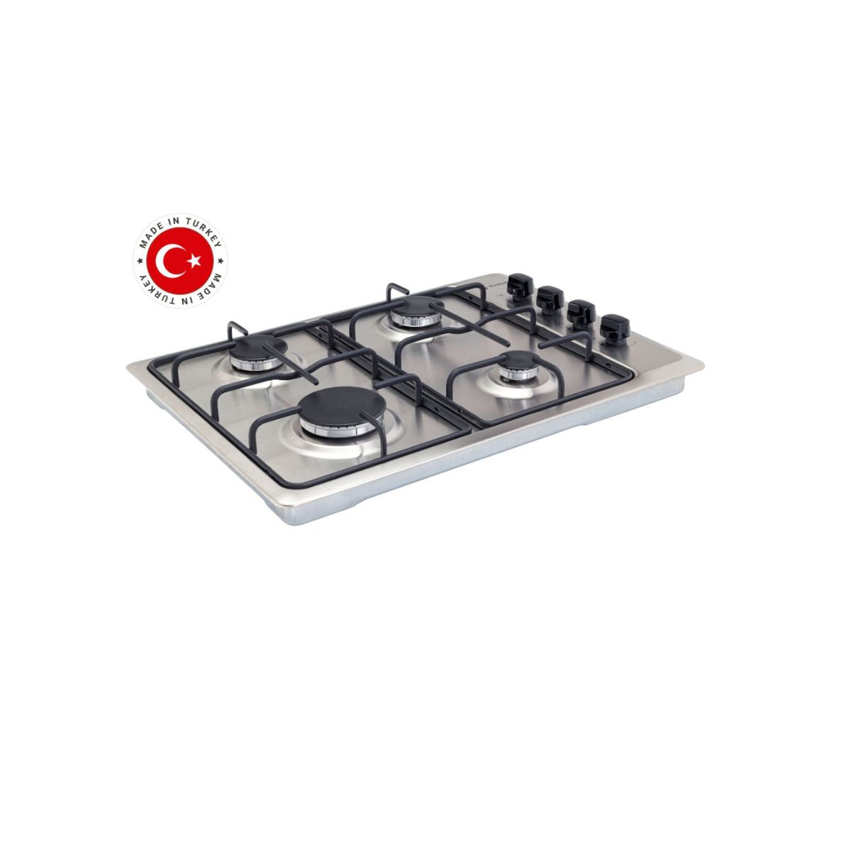 Encimera a Gas SSE 64200 KBN IX 4Q Thor