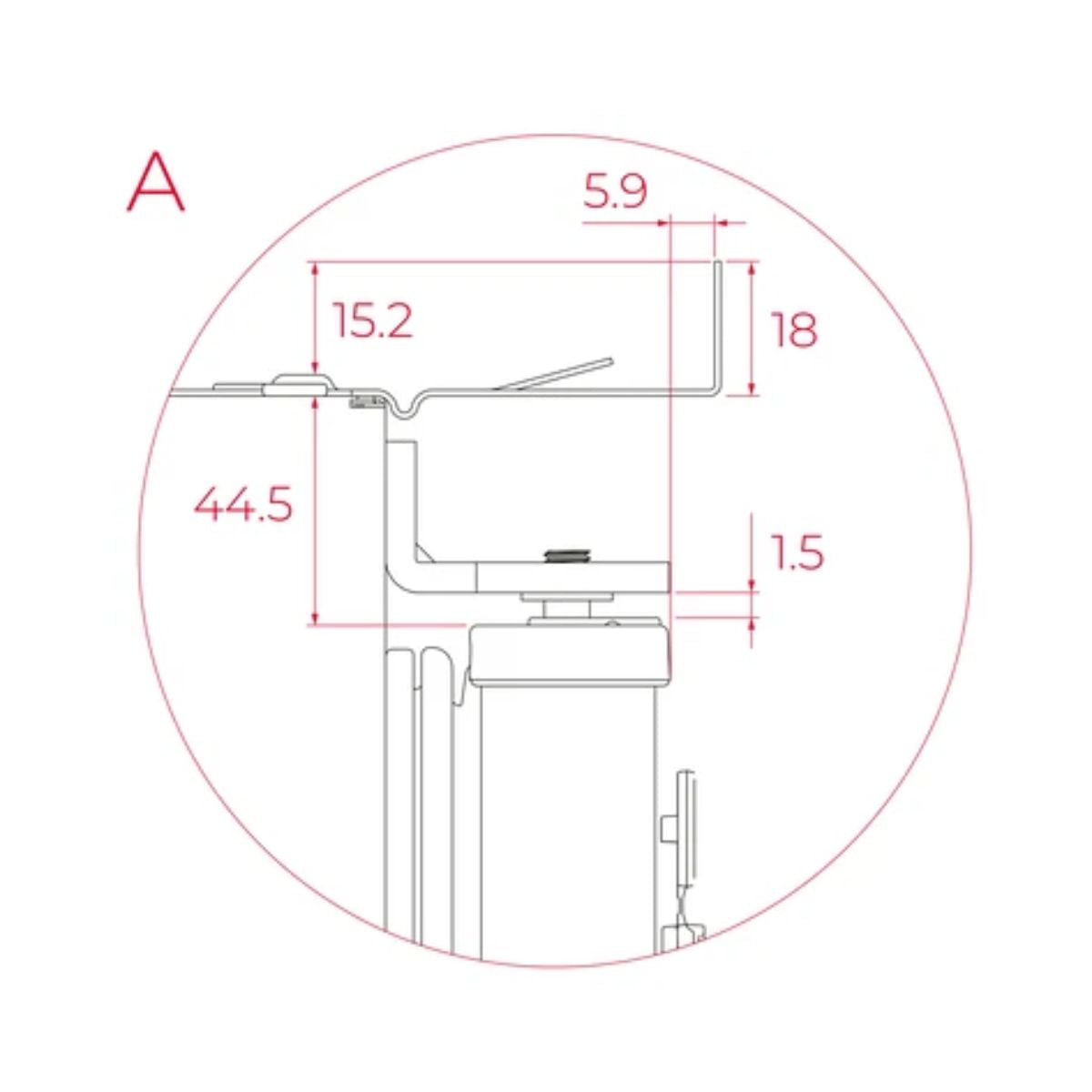 Refrigerador Integrable RSL-73385 FI EU 304 L Teka