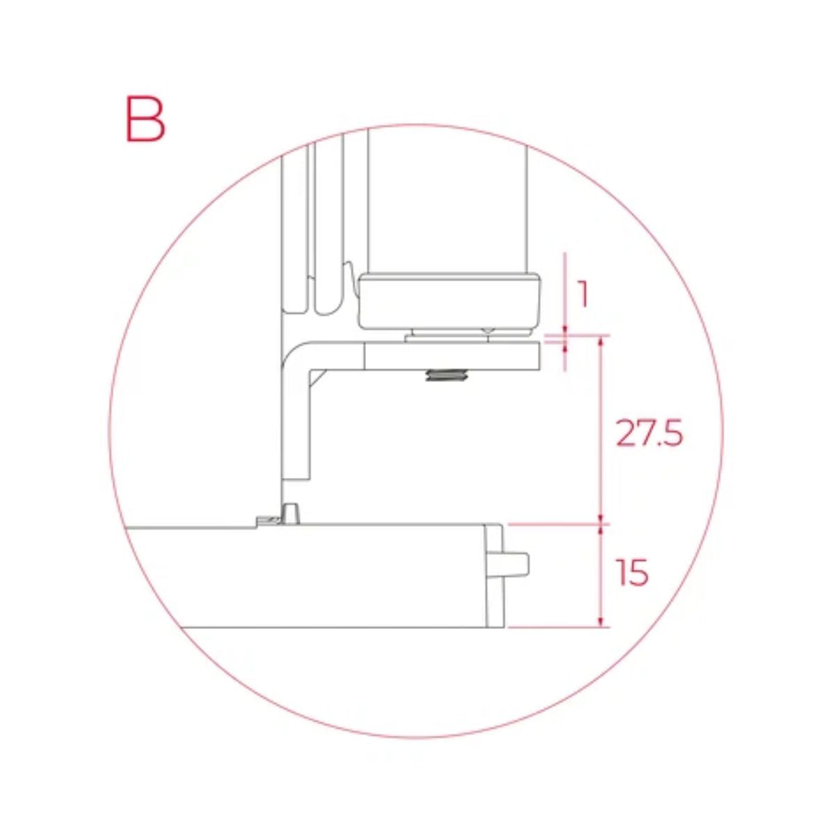 Refrigerador Integrable RSL-73385 FI EU 304 L Teka