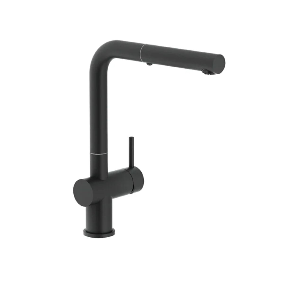 Grifería Active Plus Caño Extraíble Negro Franke