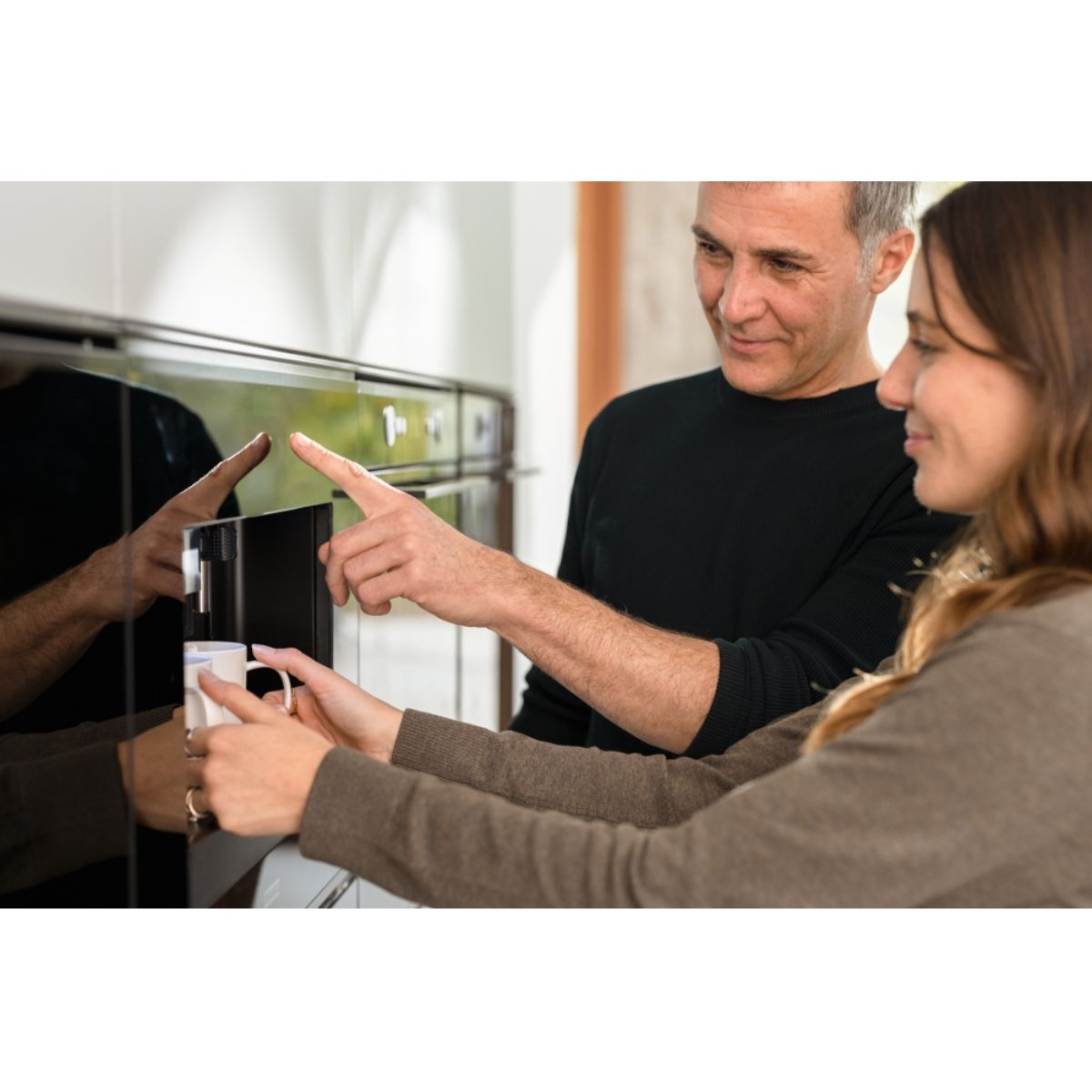 Cafetera Empotrable Mythos Mythos FMY 45 CM BK 1.8 L Franke