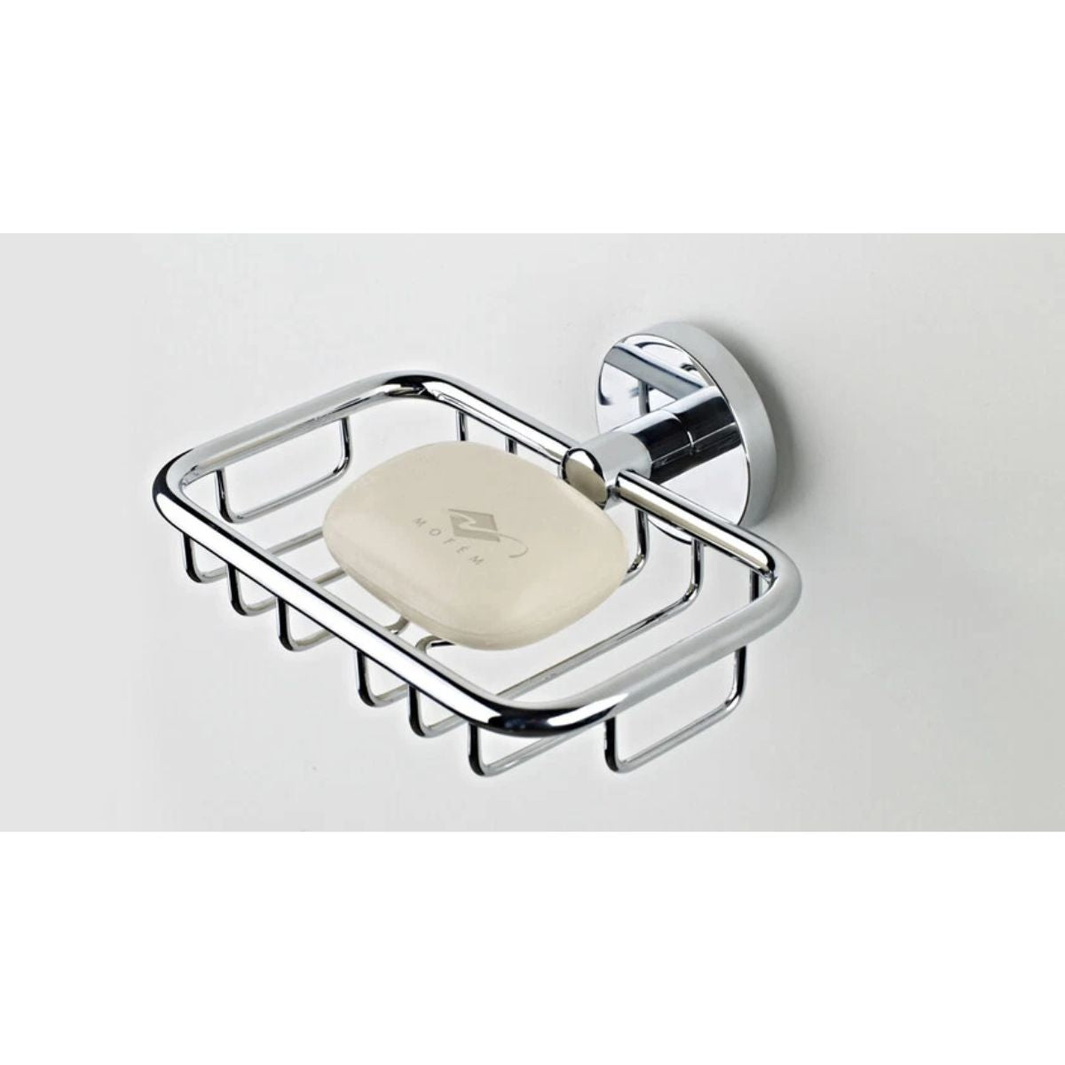 Jabonera Rejilla Alaior 16x12 cm Cromada Teka