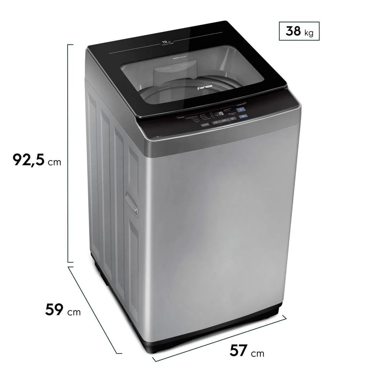 Lavadora Automática Premium Care 12SZ 12 kg Fensa