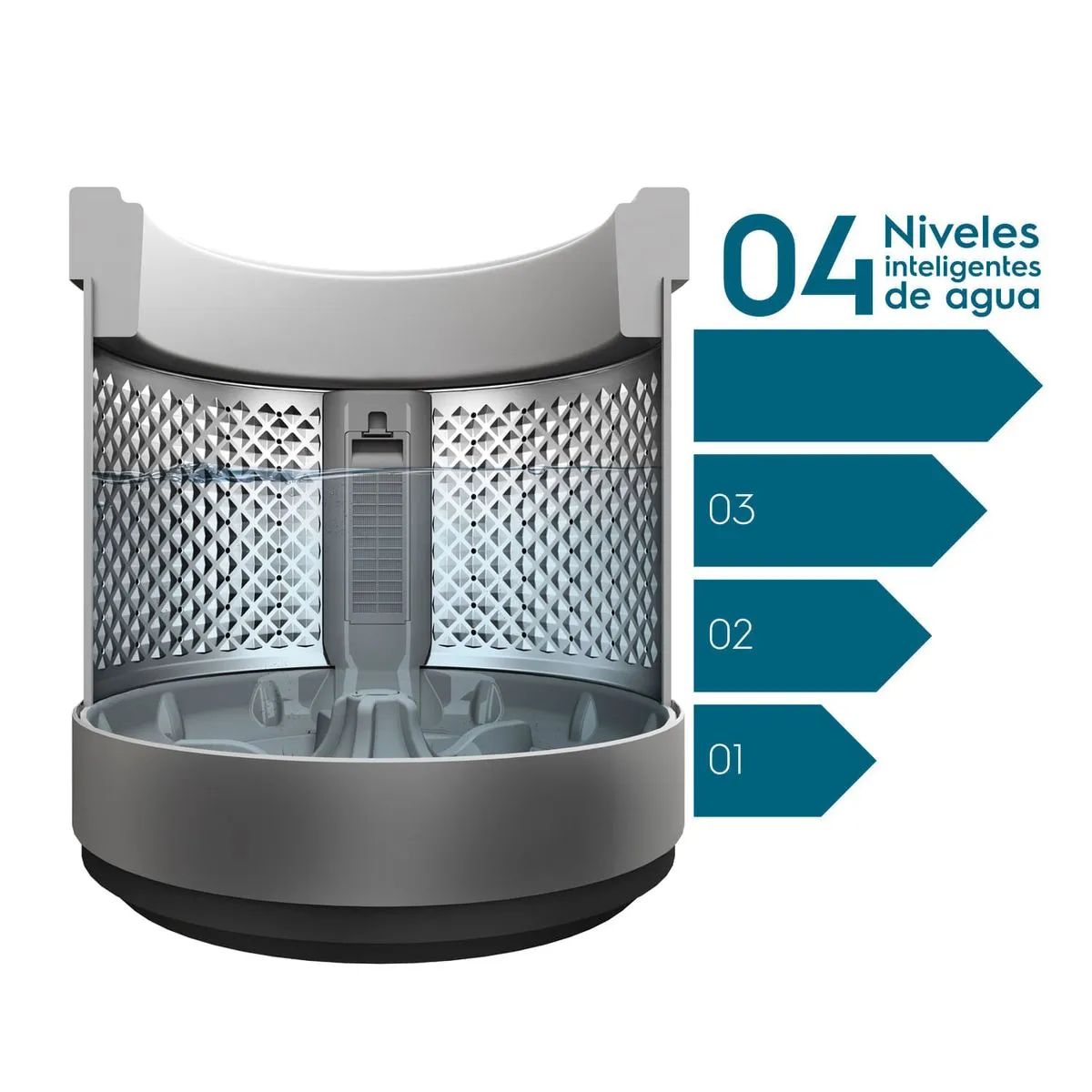 Lavadora Automática Premium Care 12SZ 12 kg Fensa