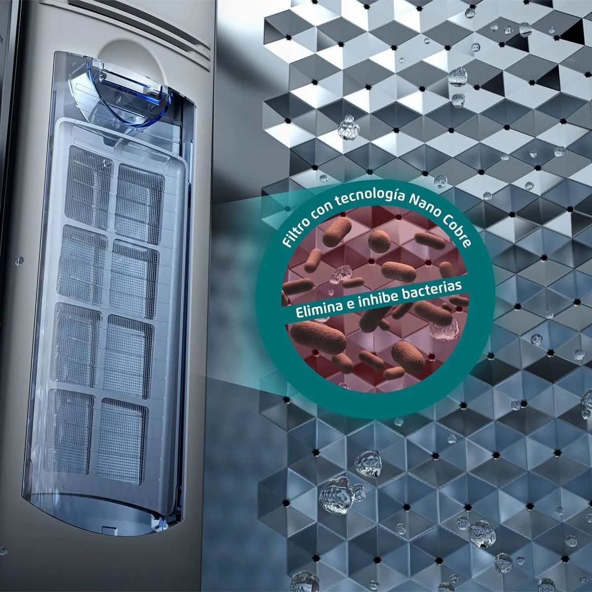 Lavadora Automática Premium Care 21 Onix 21 kg Fensa