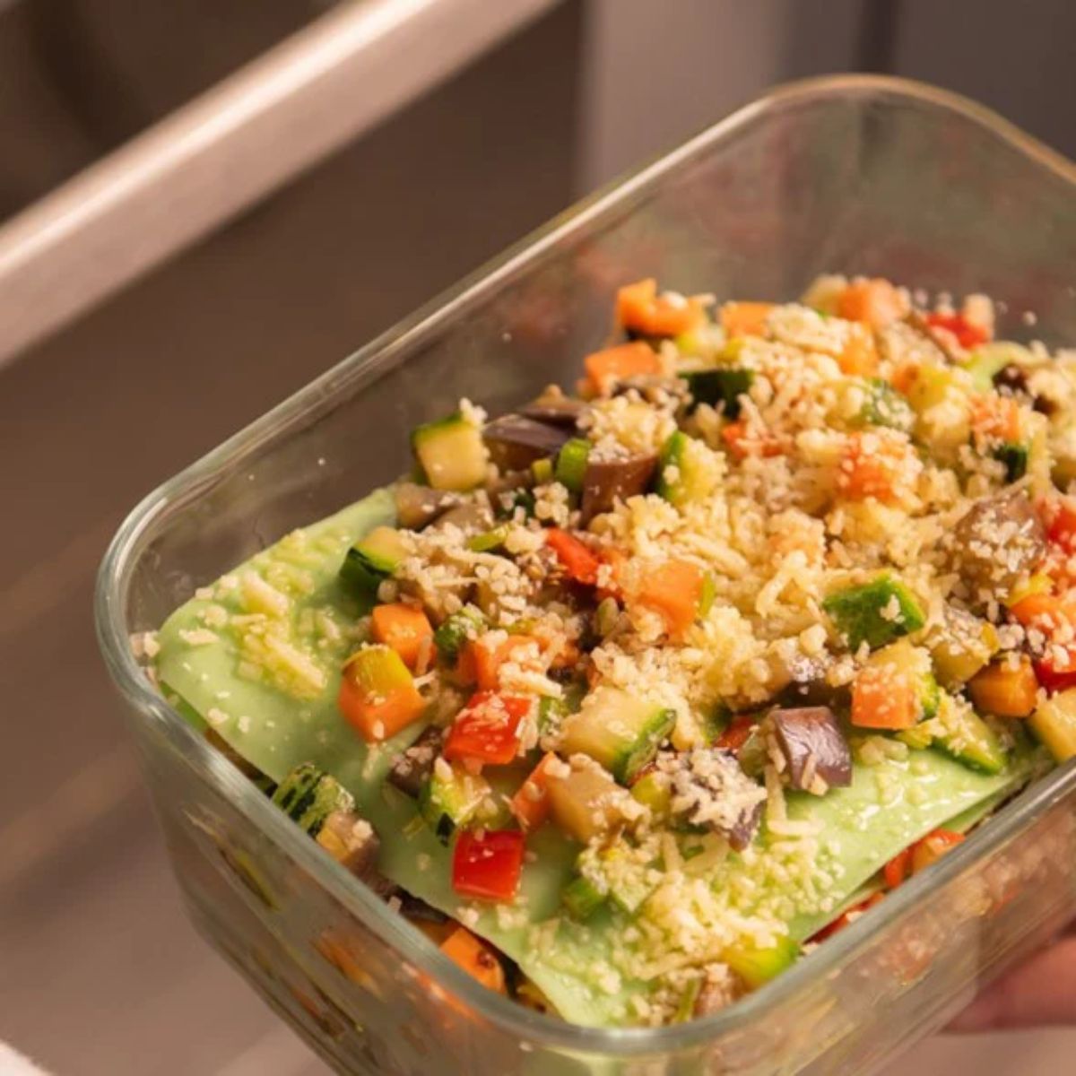 Contenedor Hermético de Vidrio Fresh Lock Blanco OU