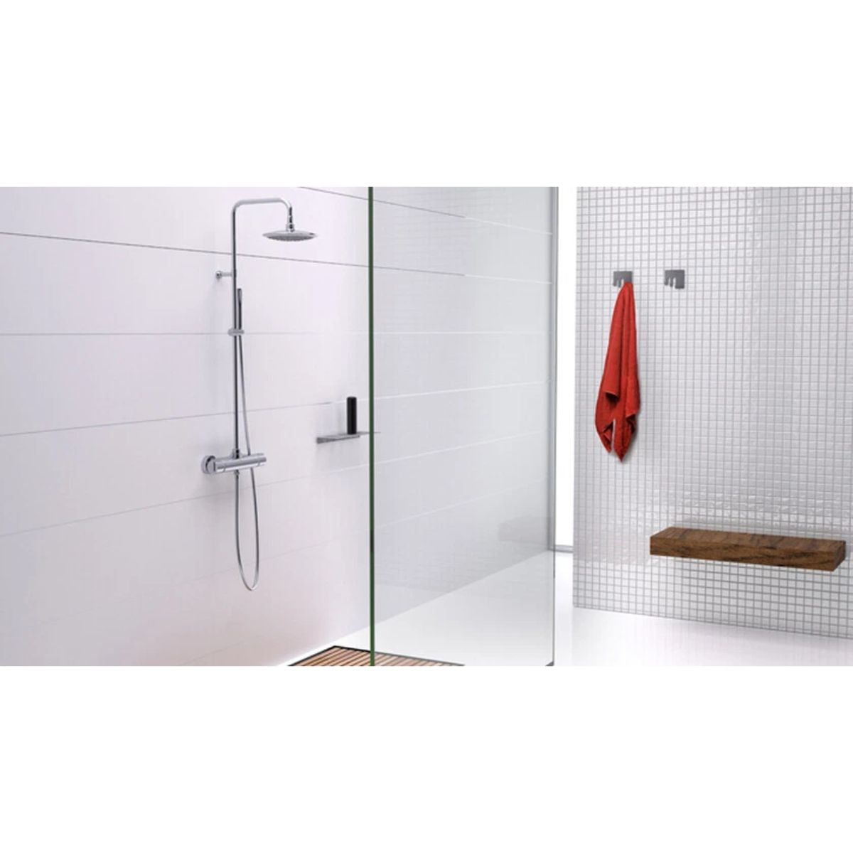 Grifo de Ducha MT Plus con Set de Ducha Teka