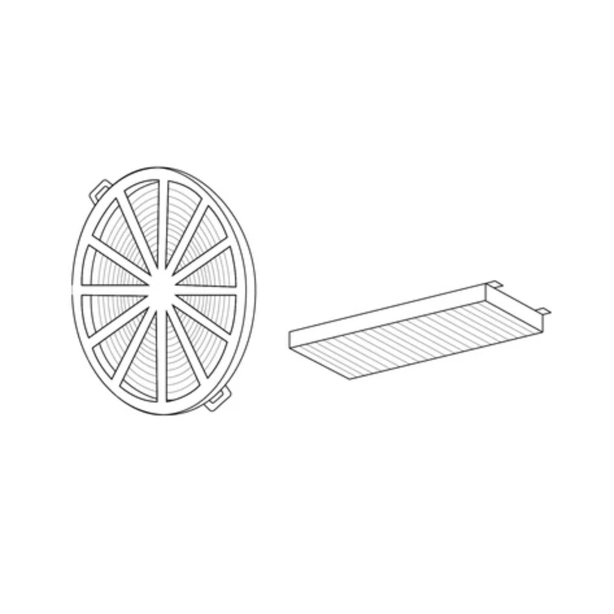 Filtro de Carbón Activo TEKA CNL 1C para Campanas