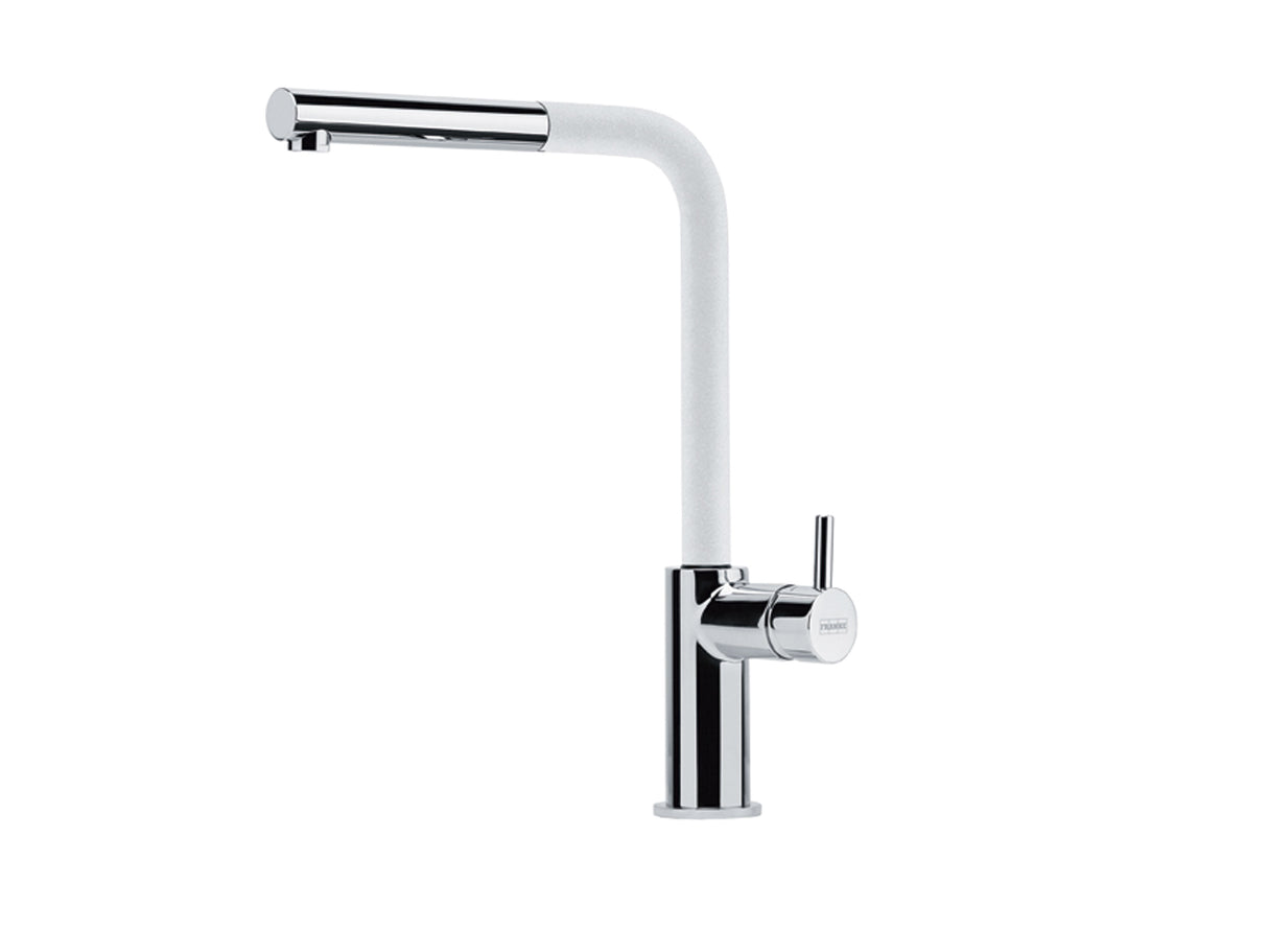 Grifería Neptune Style Doccia En Cromo Blanco Franke