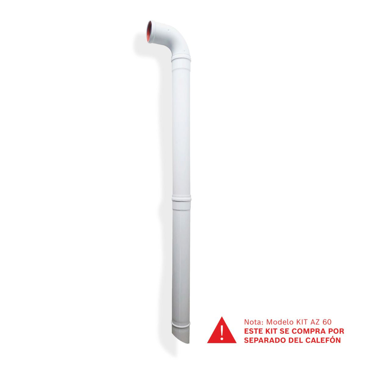 Kit Horizontal 60 mm Calefont HydroWind Plus y Comfort Junkers