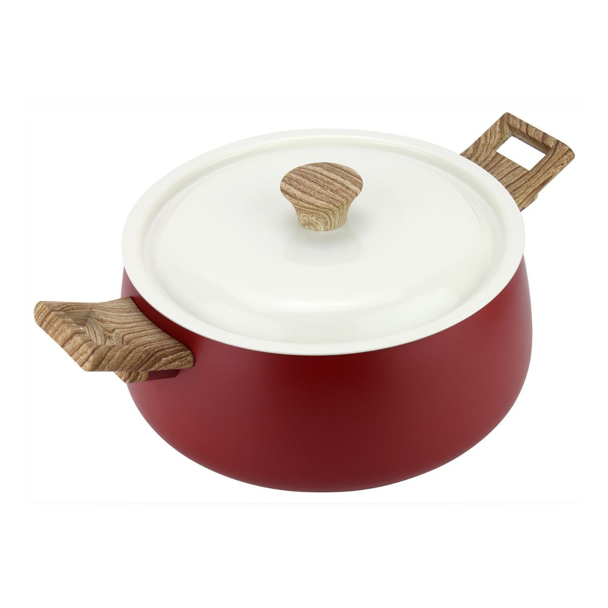 Batería de Cocina de Aluminio Forjado 7 Piezas Antiadherente Eco Cerámico Biella Fantuzzi