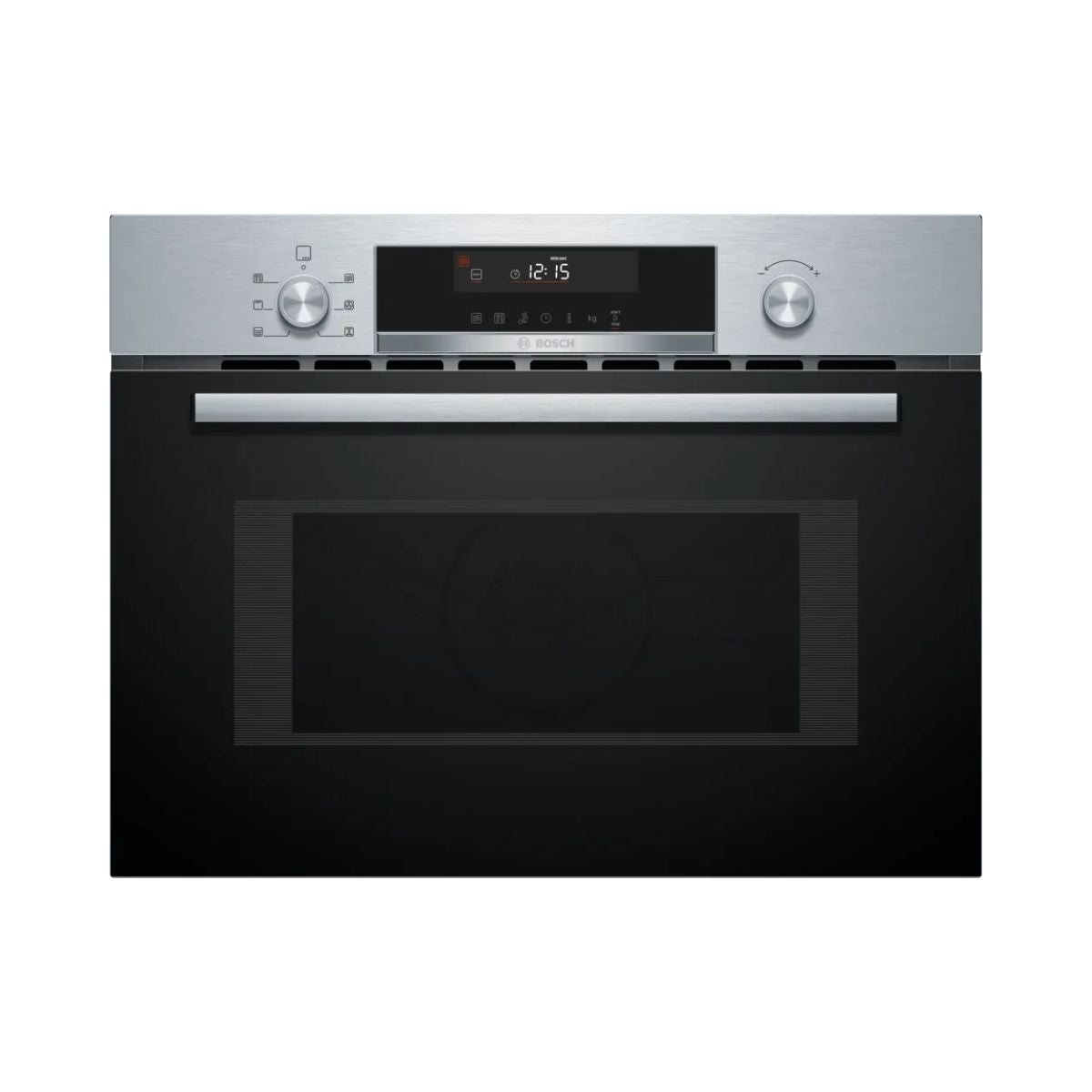 Horno compacto con microondas Serie 6 Acero inoxidable CMA585GS1 Bosch