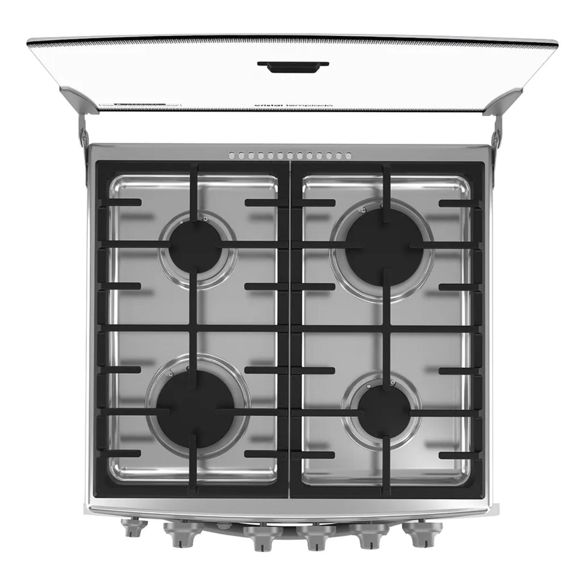 Cocina de Piso a Gas 55 cm Inox CMC5540FX1 Mabe