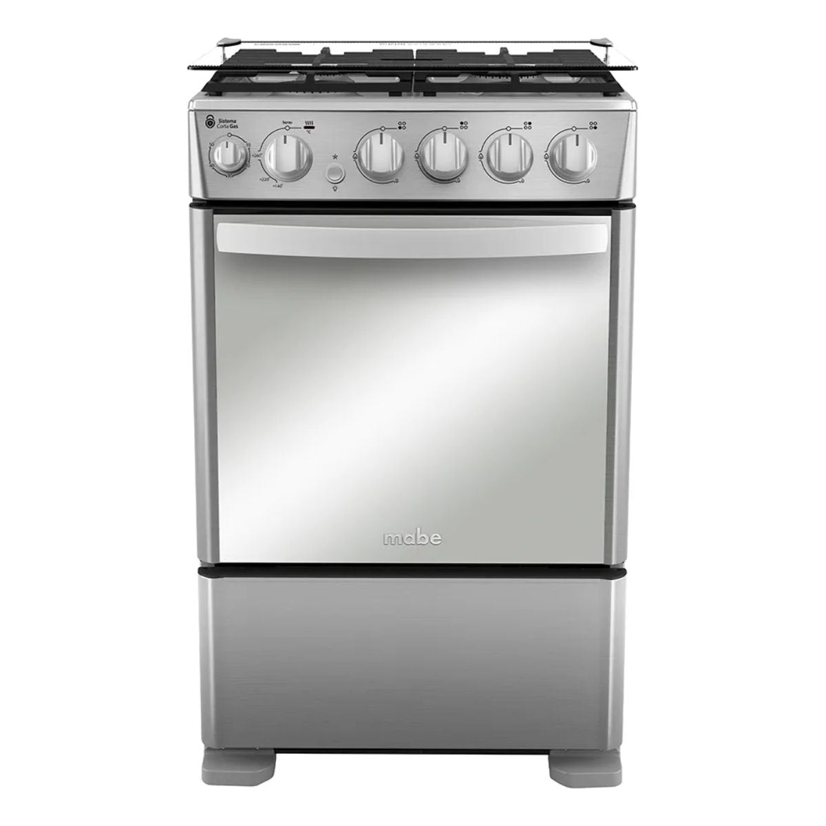 Cocina de Piso a Gas 55 cm Inox CMC5540FX1 Mabe