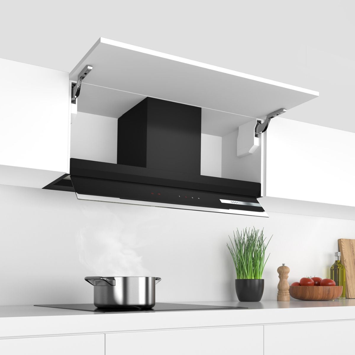 Campana Decorativa Serie 6 DBB97AM60 Negra Bosch