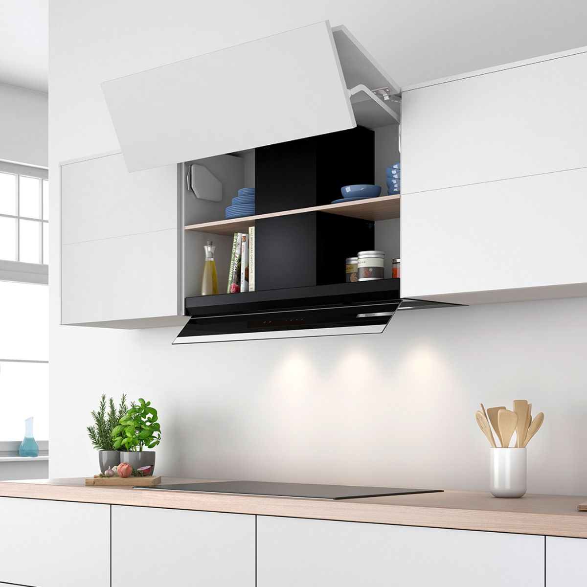 Campana Decorativa Serie 6 DBB97AM60 Negra Bosch