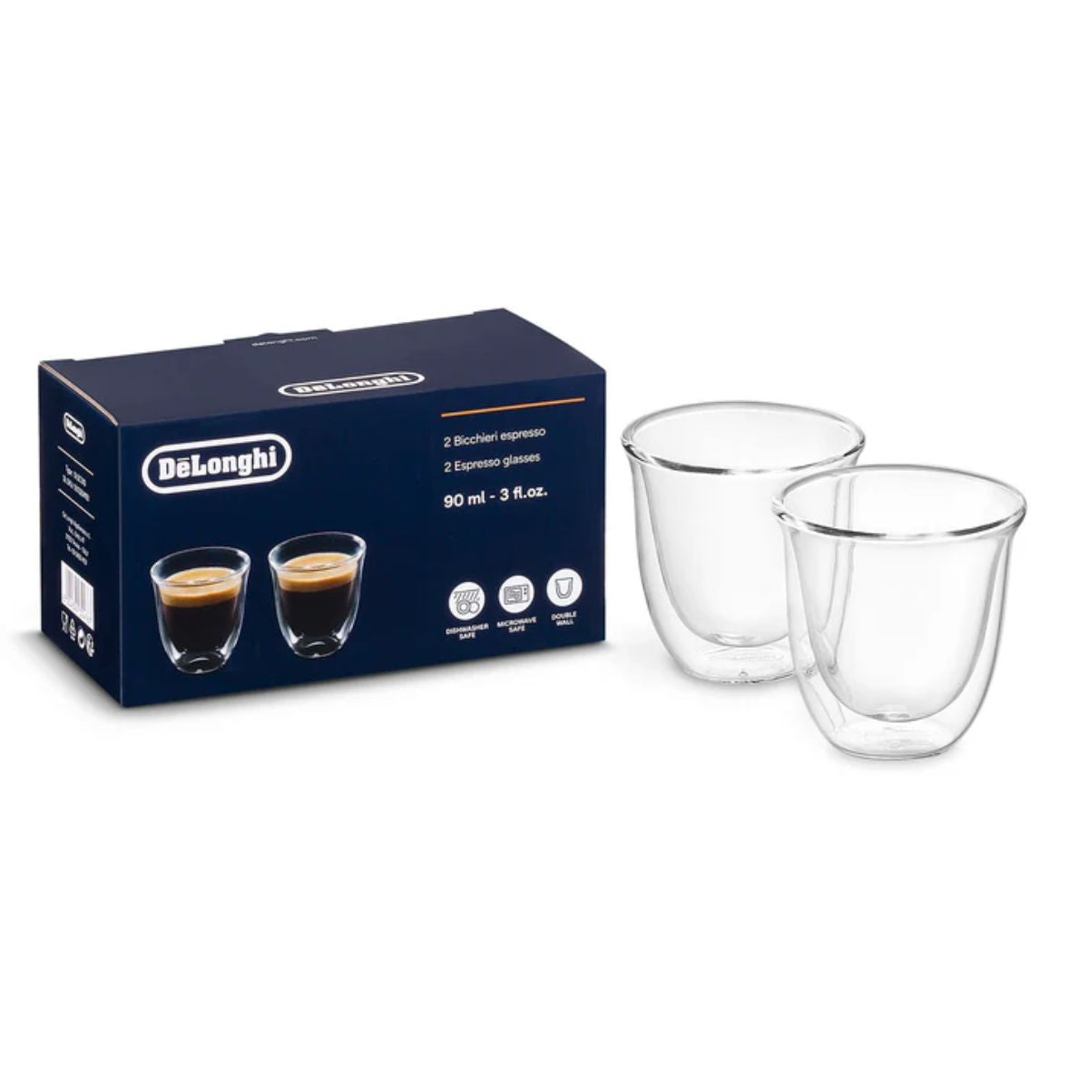 Set Vasos Espresso De'Longhi