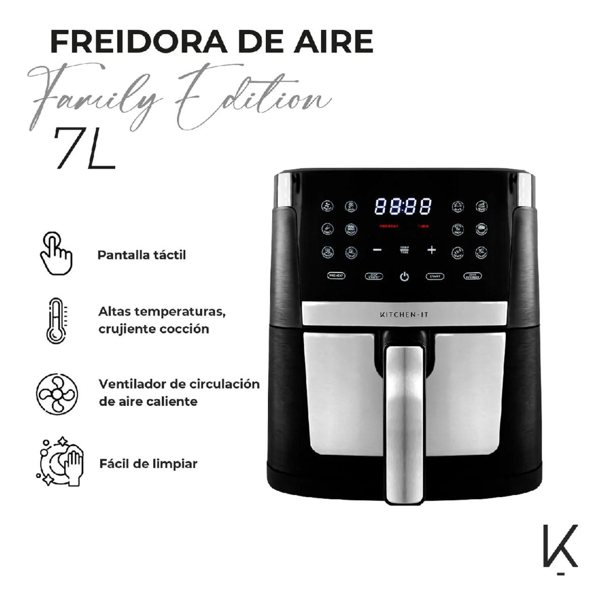 Freidora De Aire Family Edition 7L Kitchen It