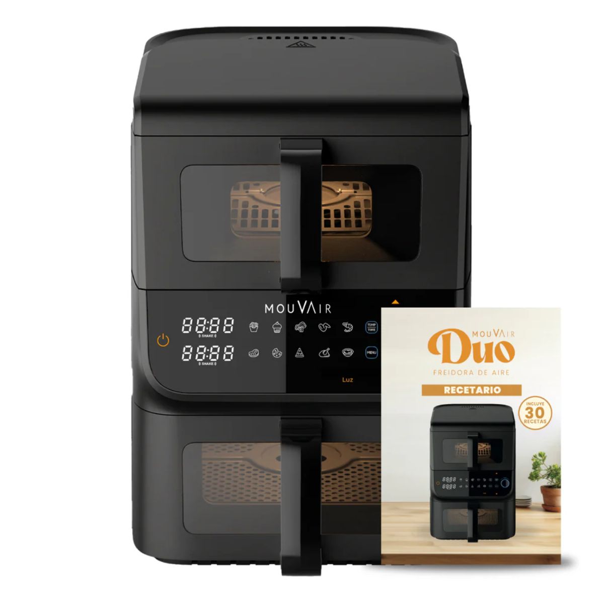 Freidora de Aire Duo 10 Lts Mouvair