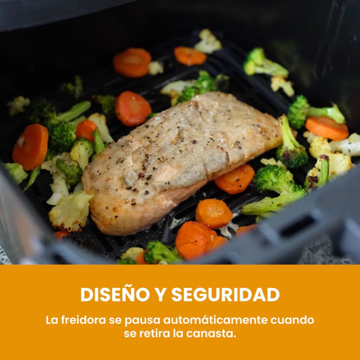 Freidora de Aire Supreme 7,6 Lts Mouvair