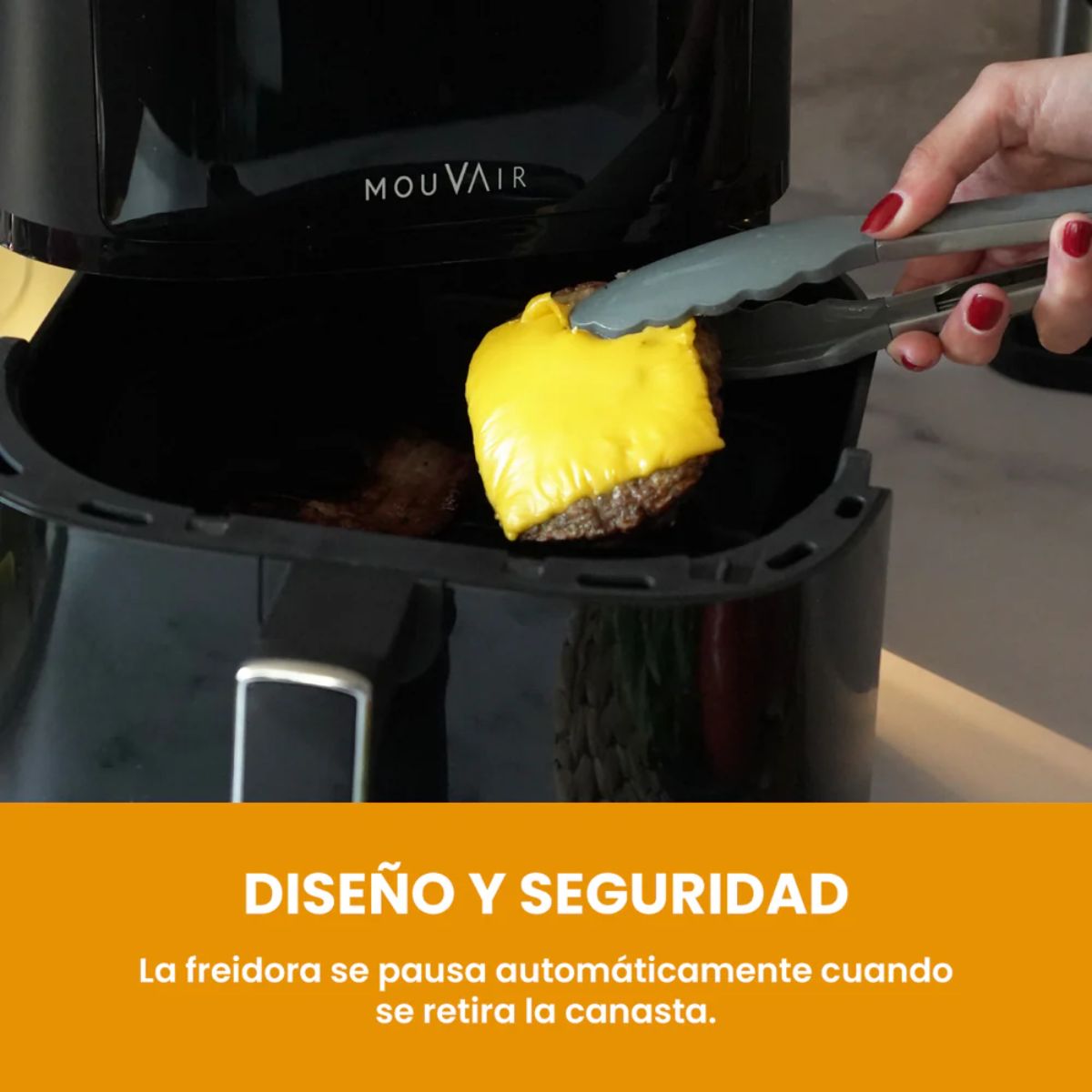 Freidora de Aire Clear Fry 6 Lts Mouvair