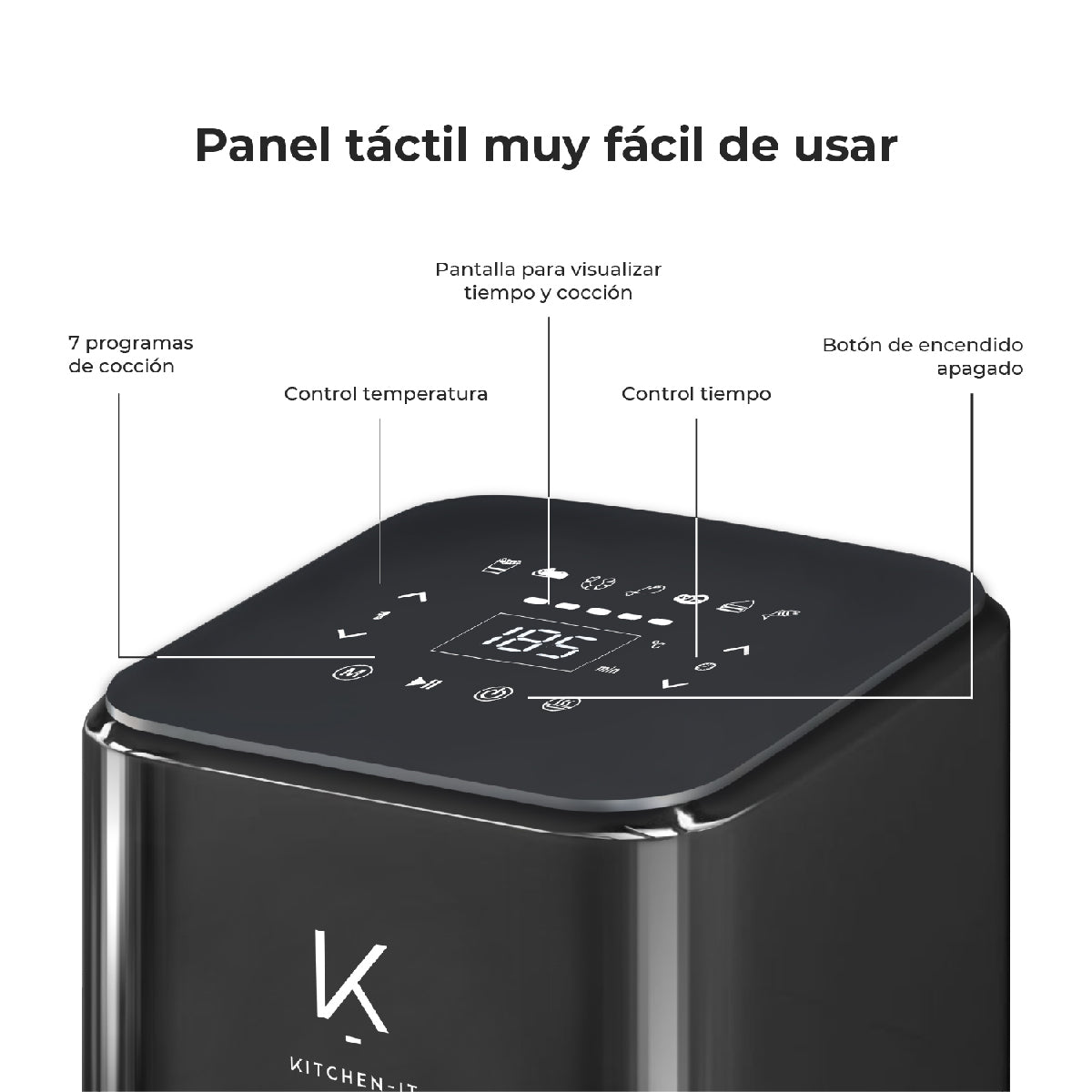 Freidora de Aire Chef Edition 4L Kitchen It