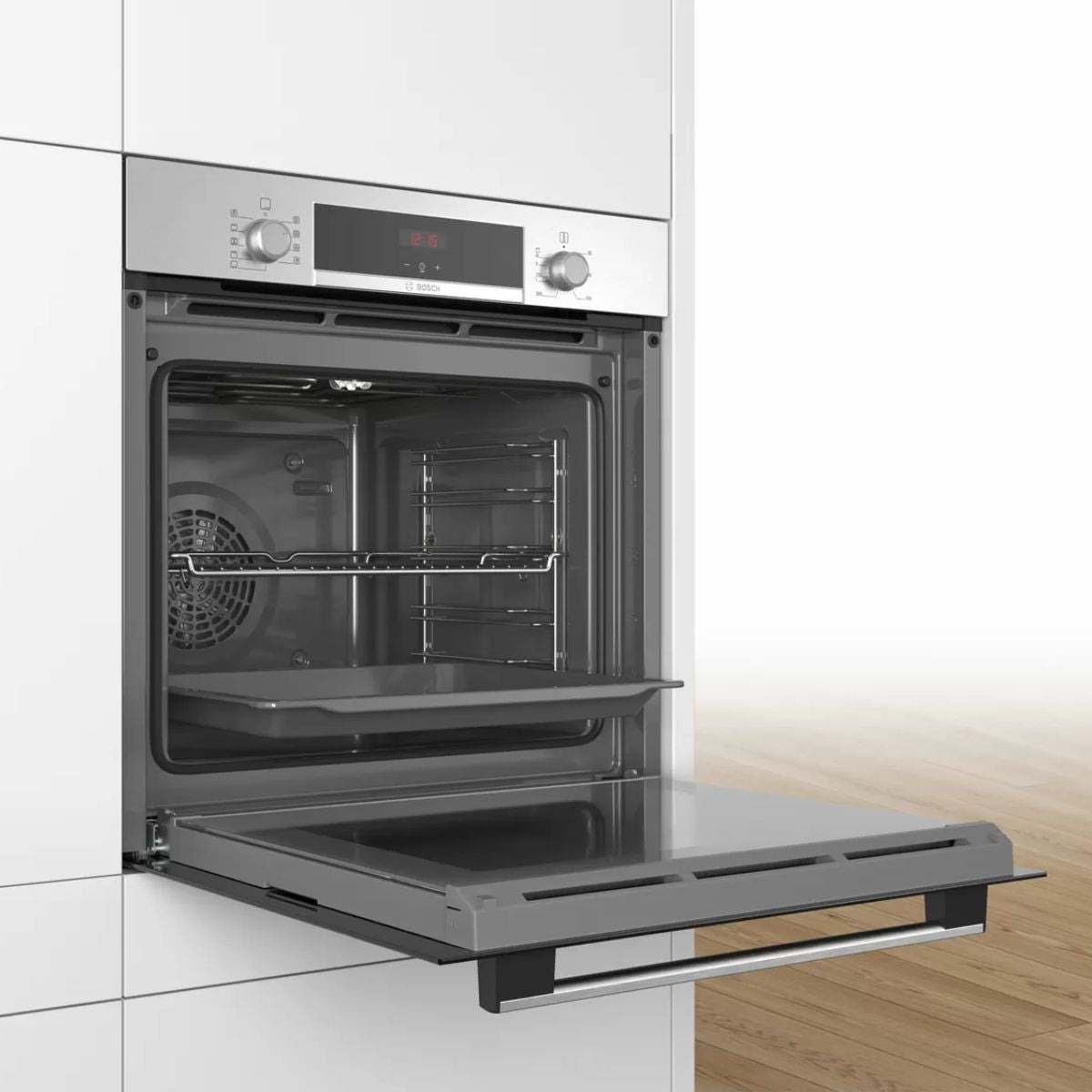 Horno 3D Hotair Serie 4 HBA514BS1 Inox Bosch