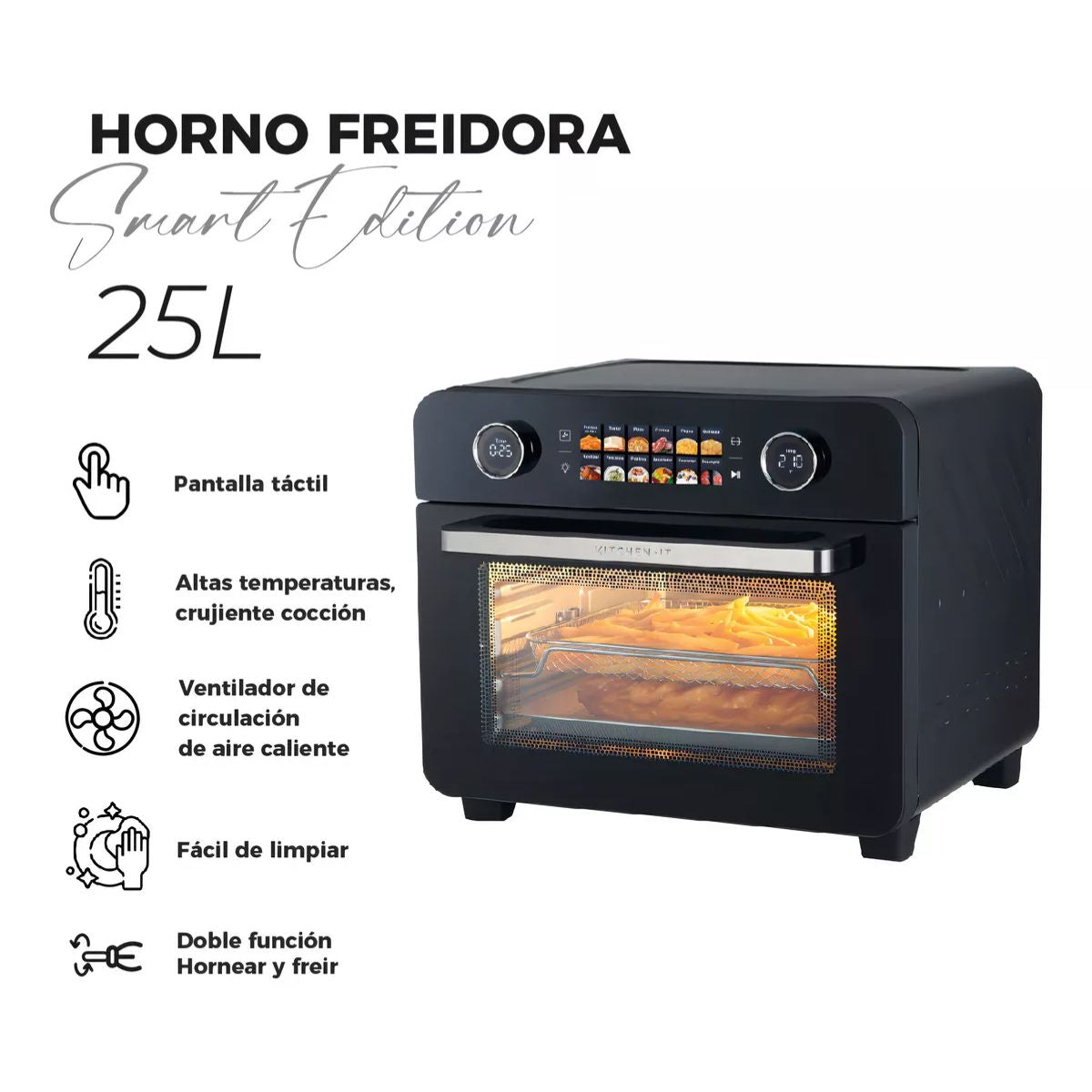 Horno Freidora De Aire Smart Edition 25L Kitchen It
