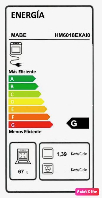 Horno eléctrico empotrable HM6018EXAI0 Mabe
