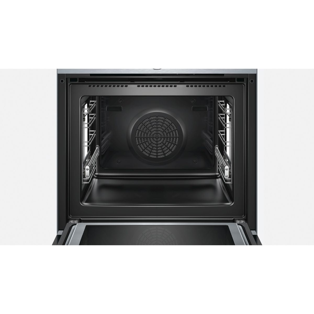 Horno con Microondas 60 cm 4D Hotair Vapor Serie 8 HNG6764S1 Bosch