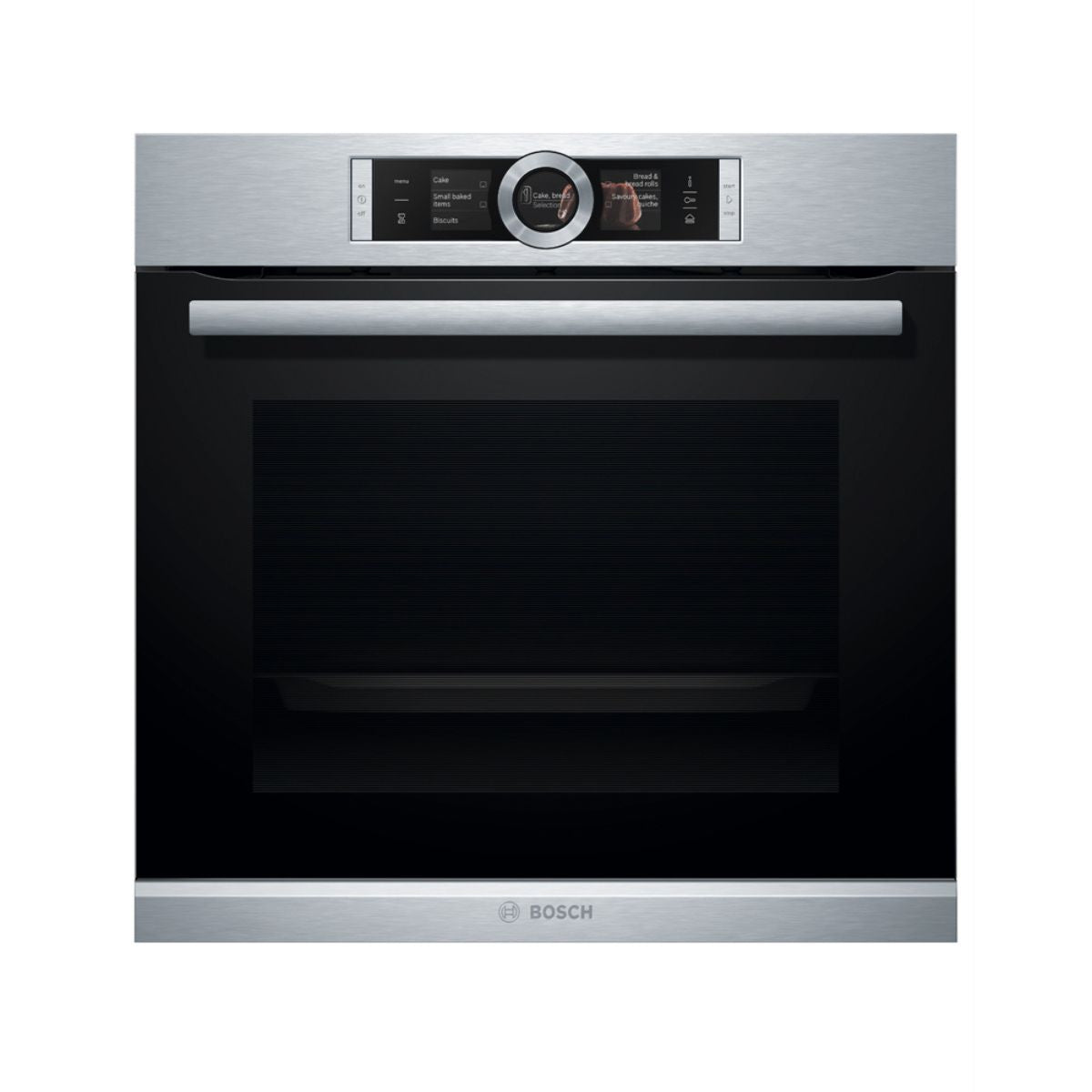 Horno a Vapor 60 cm HSG636BS1 Inox Serie 8 Bosch