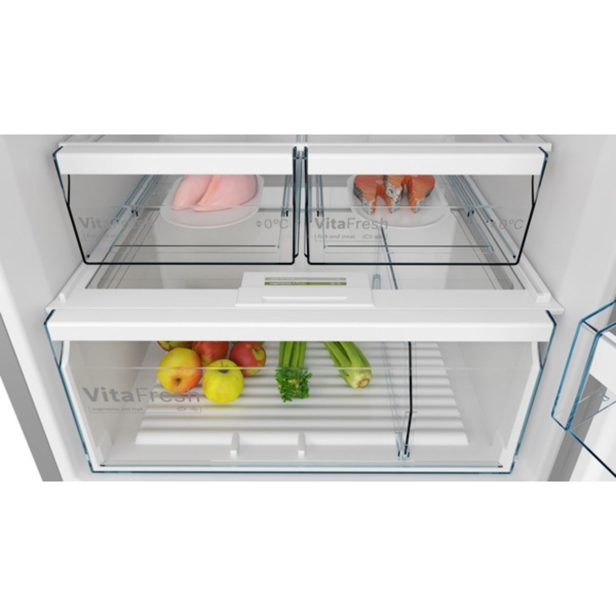 Refrigerador Serie 6 KDN56XLEB Inox Bosch