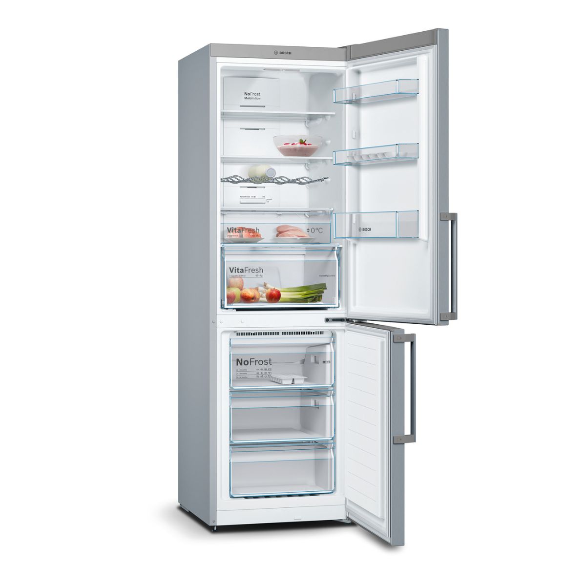 Refrigerador Combinado 324 Lt Serie 4 KGN36XLER Bosch