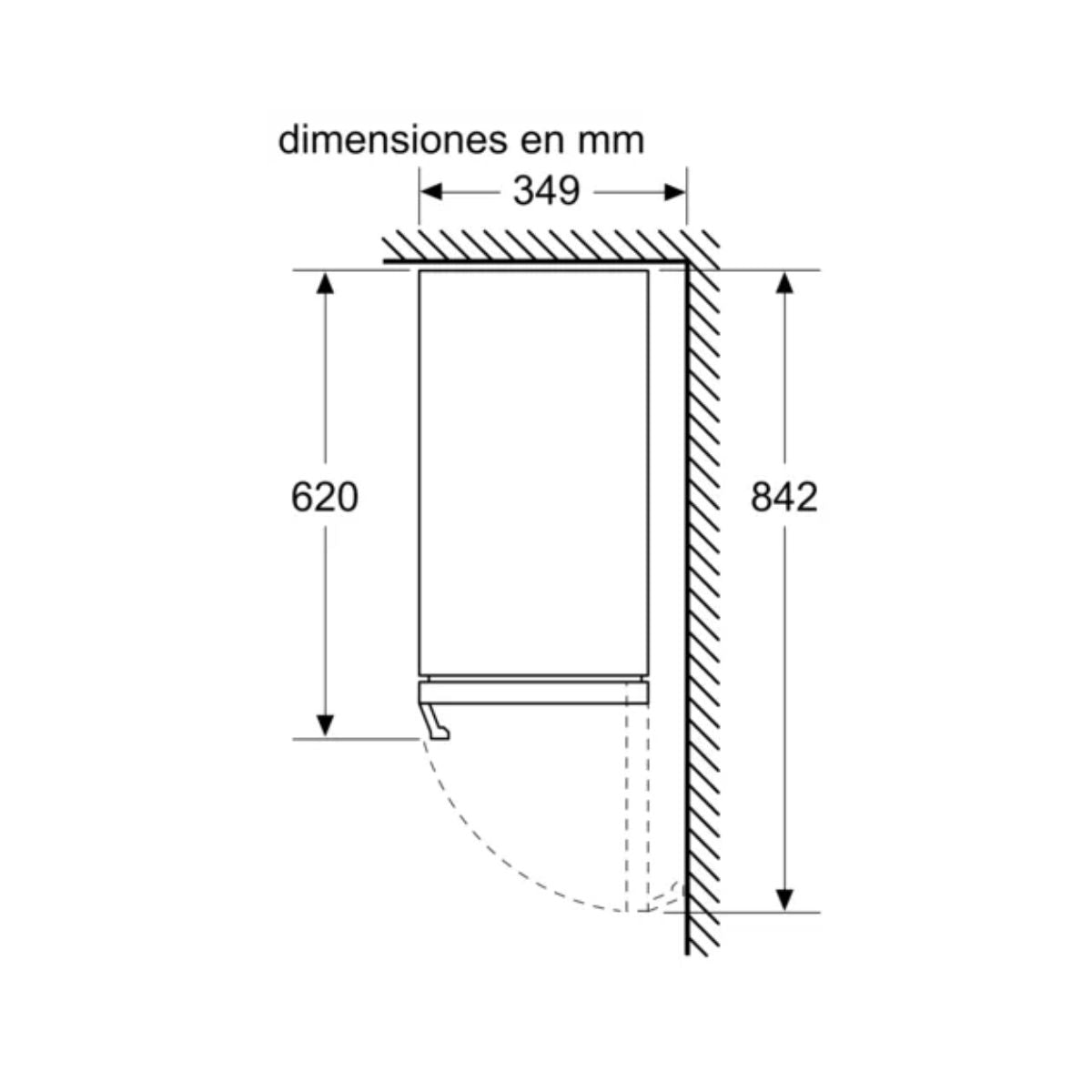 Vinoteca integrable Serie 6 KUW20VHF0 Bosch