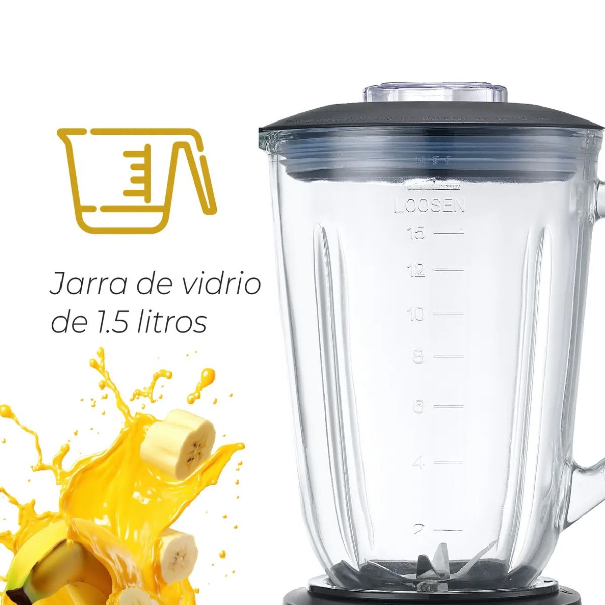 Licuadora Power Pro 800W Kitchen It