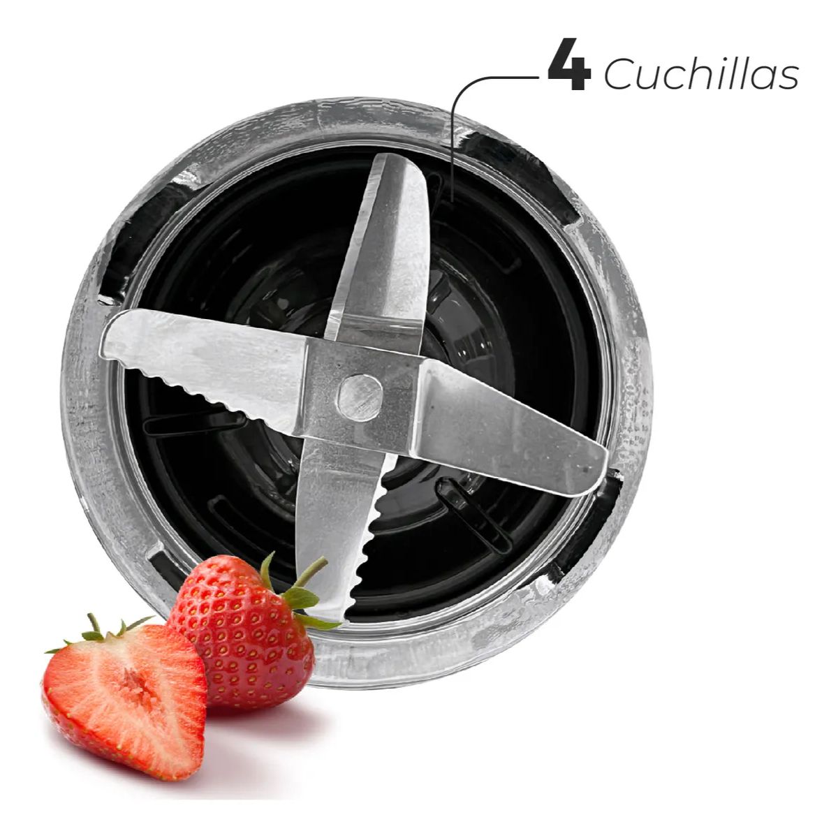 Licuadora Smart System 1200W Kitchen It