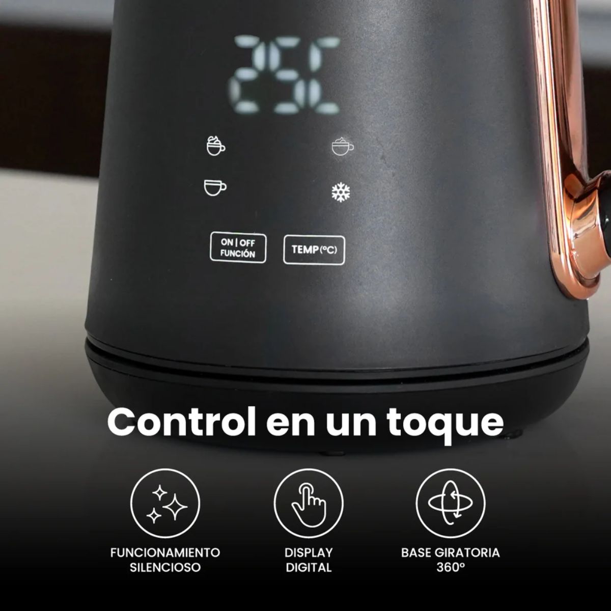 Espumador de Leche Foam Mouvair