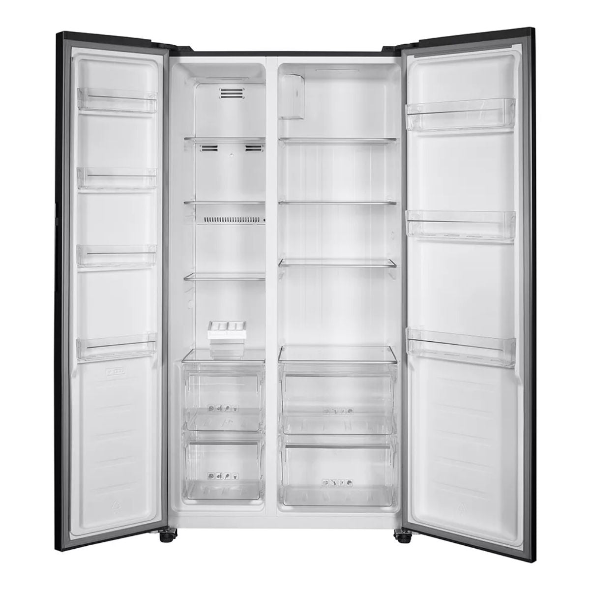 Refrigerador Side by Side 436L MSC480LKRPS0 Black Steel Mabe