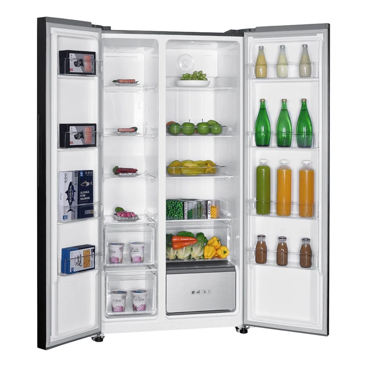 Refrigerador Side by Side 631L MSC631LKLNG0 Black Glass Mabe