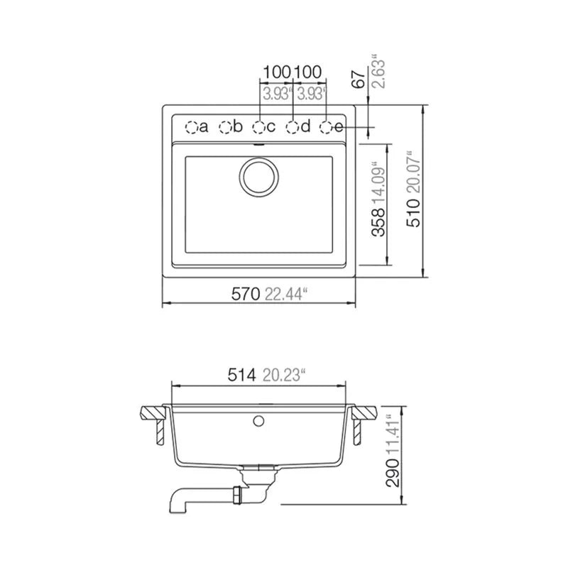 Lavaplatos Mono N-100 Schock